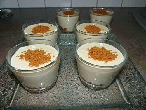 Crème de bananes caramélisées et speculoos