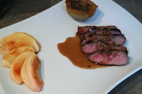 Magret de canard au vinaigre balsamique