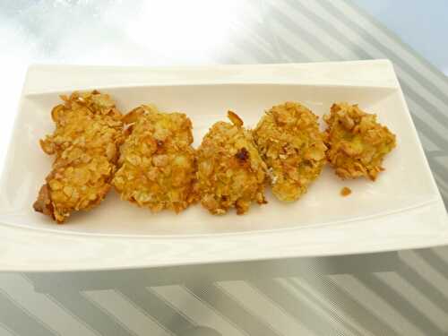 Nuggets de poulet panés aux corn flakes