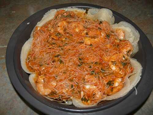 Pastilla aux crevettes