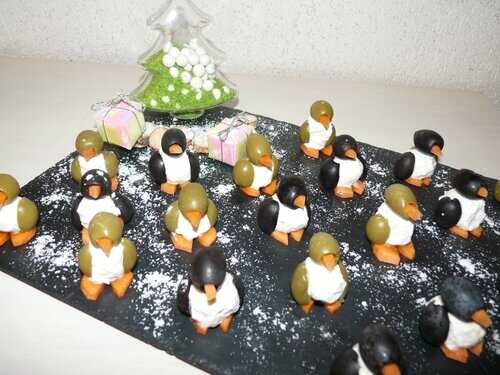 Pingouin comme amuses bouches