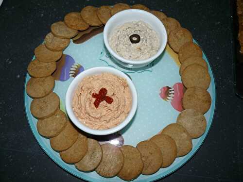 Rillettes de haricots blancs aux olives noires