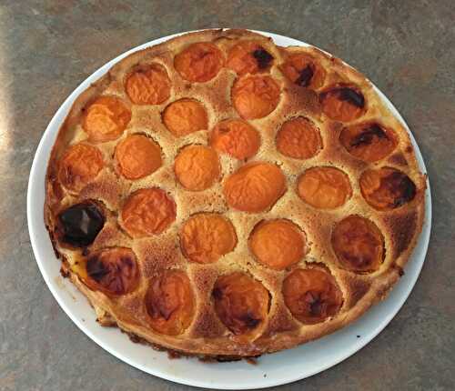 Tarte amandine aux abricots