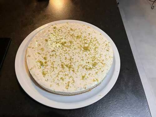 Cheesecake au citron vert