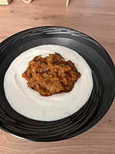 Confit d’aubergines aux épices