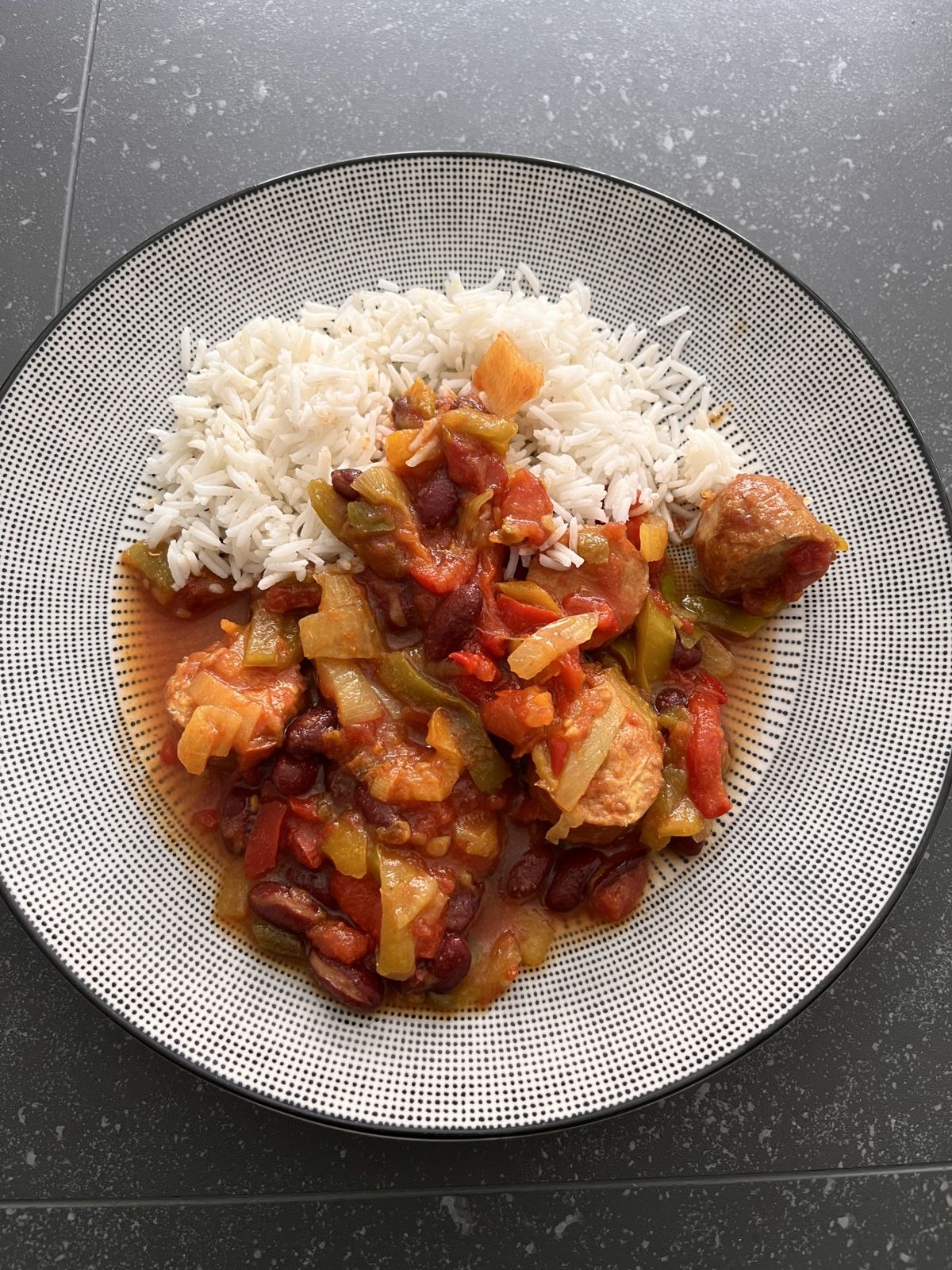 Rougail saucisses revisité 