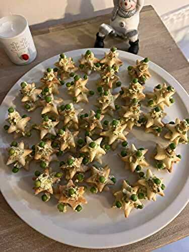 Sapins fromage frais et pesto