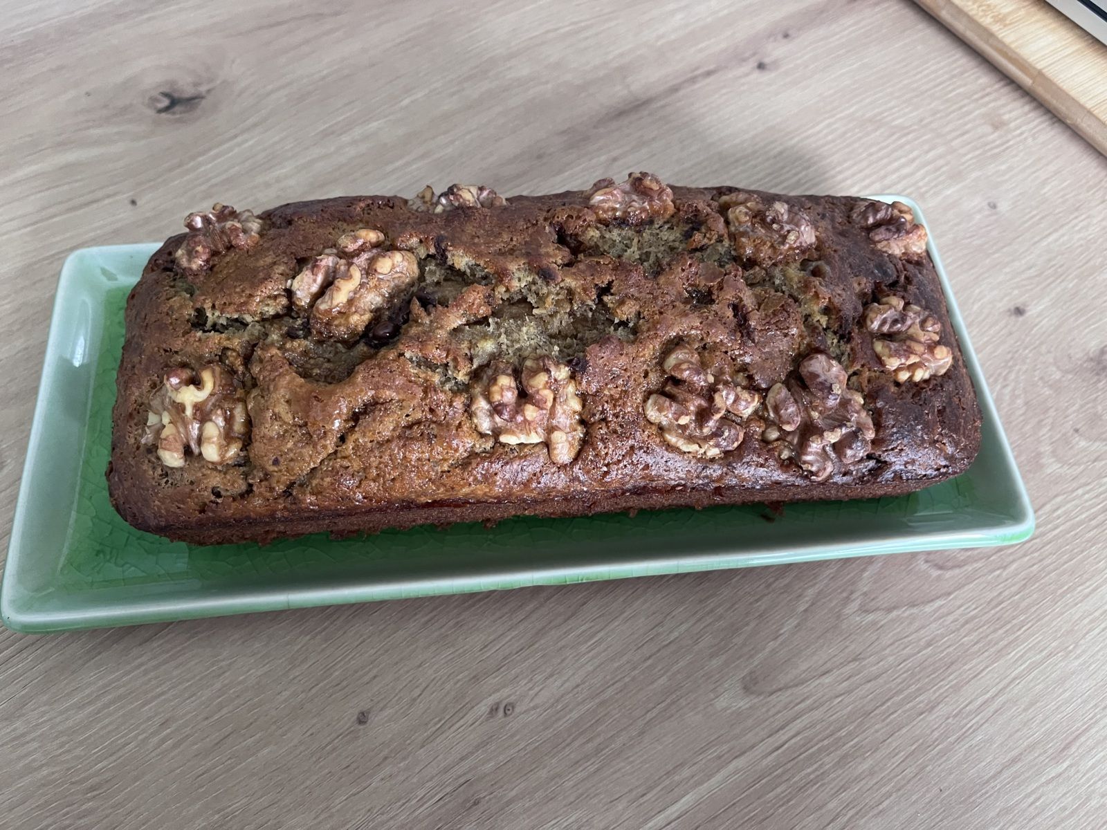 Bananabread aux pépites de chocolat