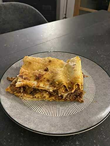 Lasagnes à la bolognaise