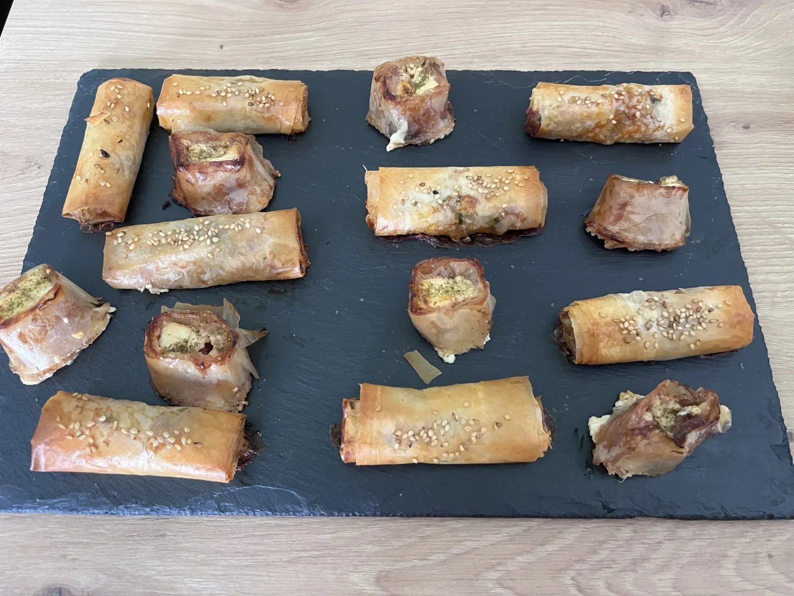 Roulé Féta confiture de figues