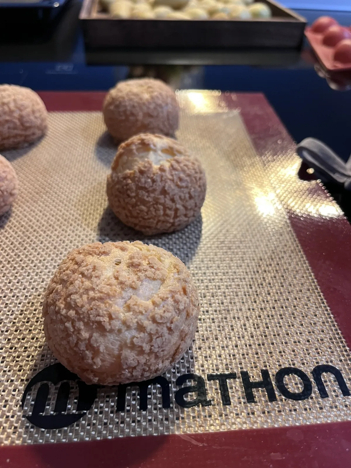 Choux avec craquelin