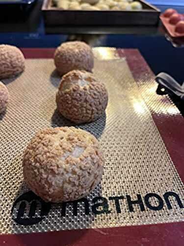 Choux avec craquelin