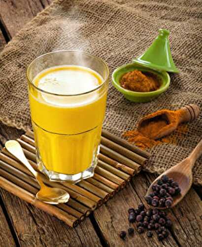 Golden Milk : Recette et bienfaits du lait d’or au curcuma !