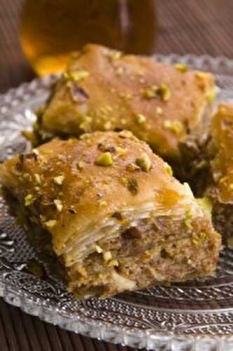 Recette : baklavas (ou baklawa) libanais faciles