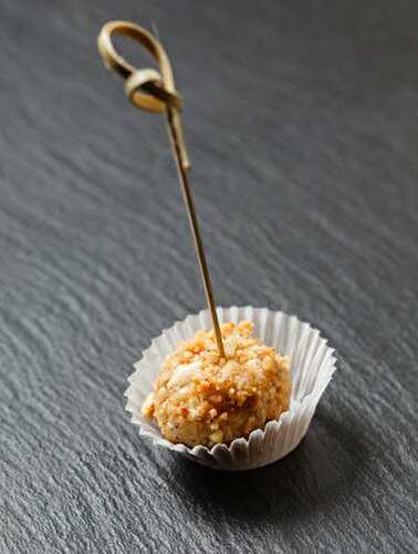 Recette : boules de fromage frais au Dukkah