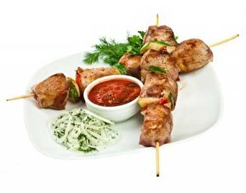 Recette : brochettes de boeuf au Satay