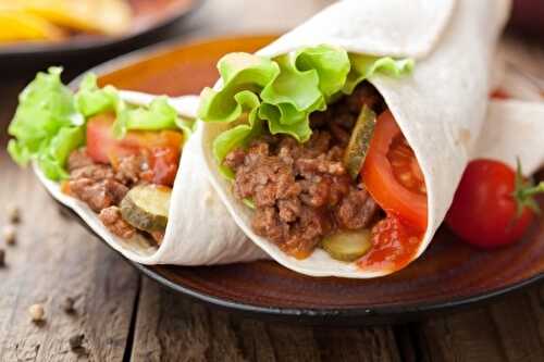 Recette burritos faciles