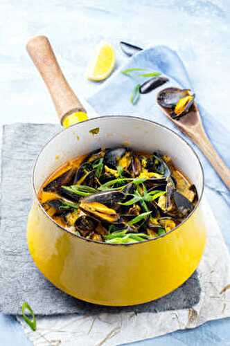 Recette : cari de moules au Vadouvan masala !