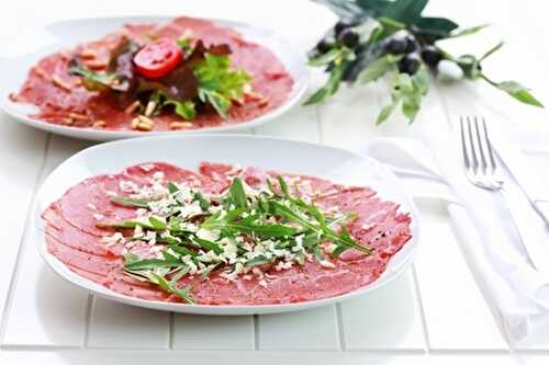 Recette : Carpaccio de canard au poivre sauvage