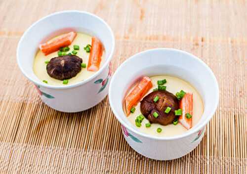 Recette : Chawan mushi (flan aux oeufs japonais) !