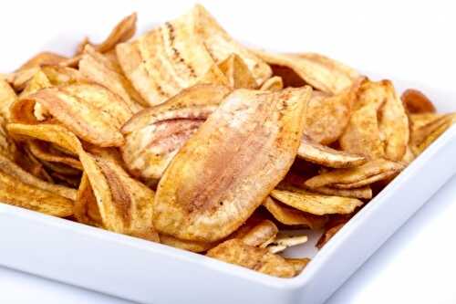 Recette chips de bananes plantain aux épices