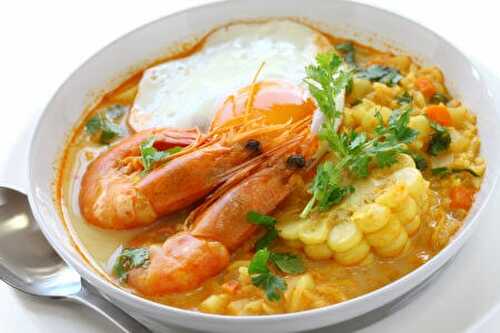 Recette : Chupe de camarones (soupe d’écrevisses péruvienne) !