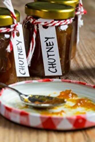 Recette : chutney de coings aux épices