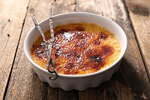 Recette : crème brûlée diététique au sucre de coco !