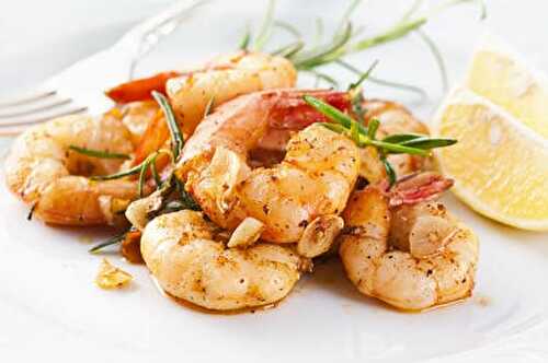 Recette : crevettes grillées au poivre de Tasmanie !