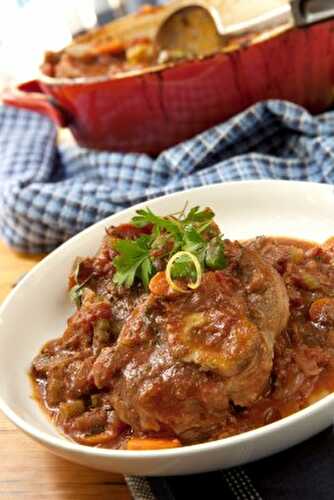 Recette de l’osso bucco de veau