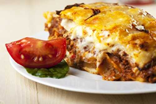 Recette des lasagnes aux épices italiennes