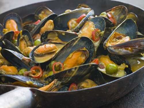 Recette des moules aux épices