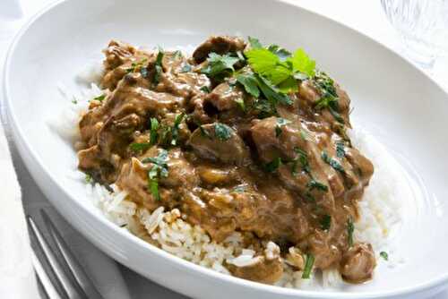 Recette du Boeuf Stroganoff Russe