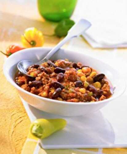 Recette du chili con carne traditionnel