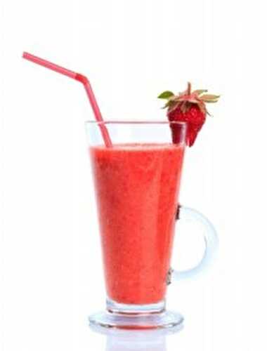 Recette du smoothie aux fruits et à la réglisse