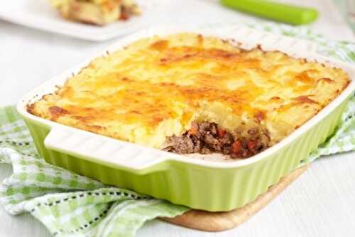 Recette : Hachis parmentier purée mousseline facile