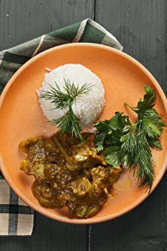 Recette indienne : agneau sauce yaourt au Vadouvan !