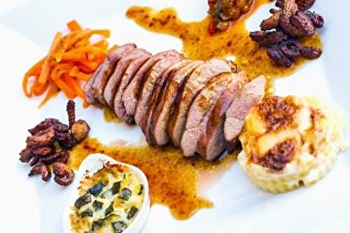 Recette magret de canard au miel et épices au four