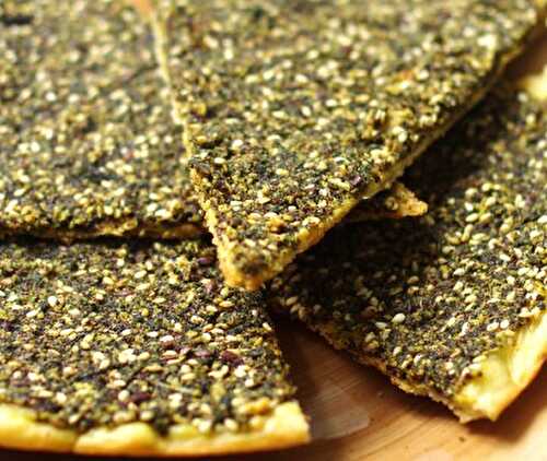 Recette : Manaich au zaatar (manakish ou manouche) galettes Liban