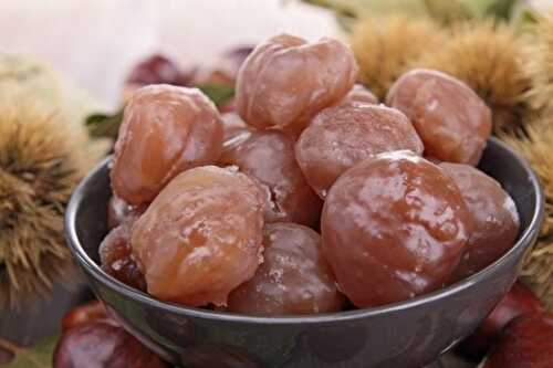 Recette : Marrons glacés maison (confits) !