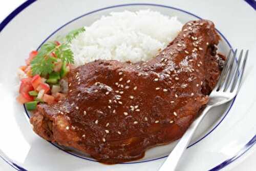 Recette : mole poblano mexicain au poulet !