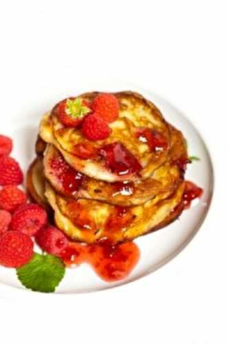 Recette pancakes à la framboise et aux épices