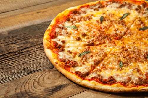 Recette : Pizza bolognaise maison