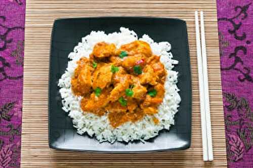 Recette : poulet au Vadouvan masala !