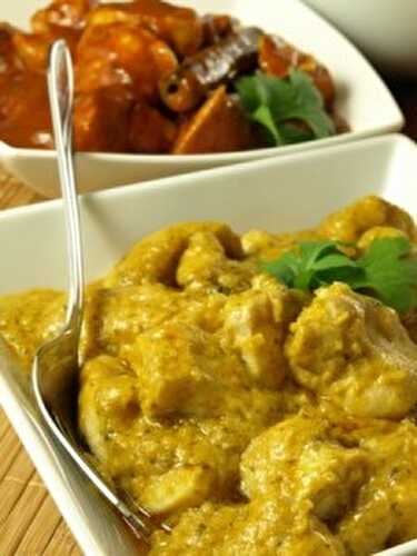 Recette : poulet korma (indien) facile et rapide