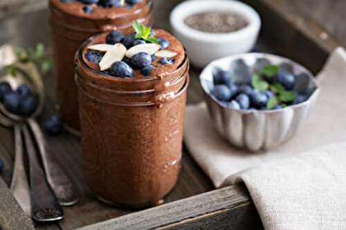 Recette : Pudding au chocolat et aux graines de chia !