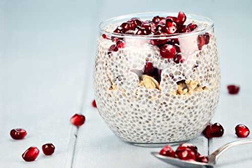 Recette : pudding aux graines de chia et poudre de maca !