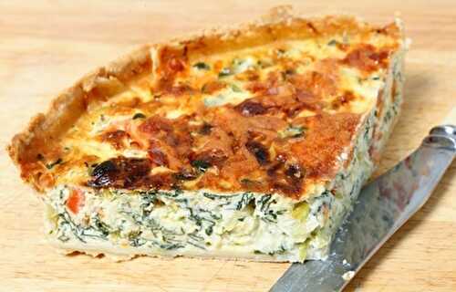 Recette : quiche aux poireaux aux épices facile