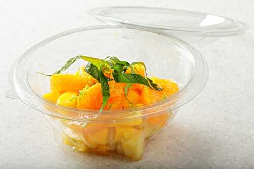 Recette : Salade de mangue au jus d’agrumes et aux épices