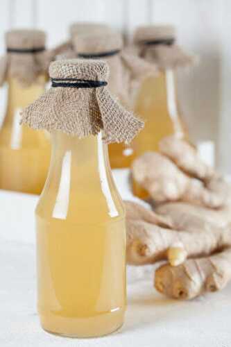 Recette : Sirop de gingembre maison !